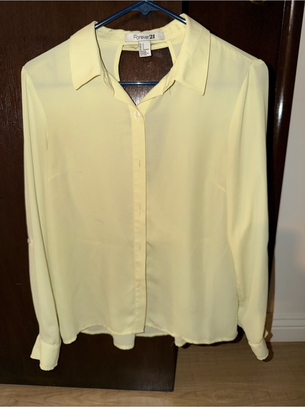 Yellow blouse
